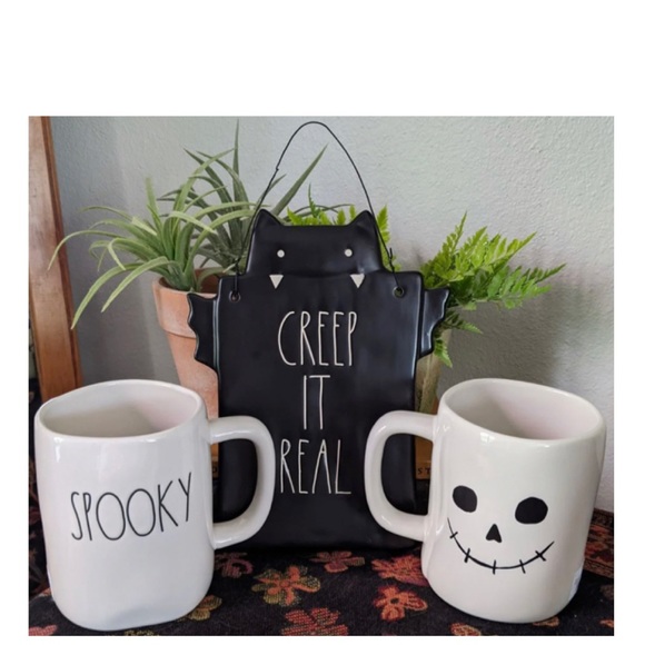 NEW Rae Dunn Spooky Mug Double Sided 👻 - Picture 2 of 2